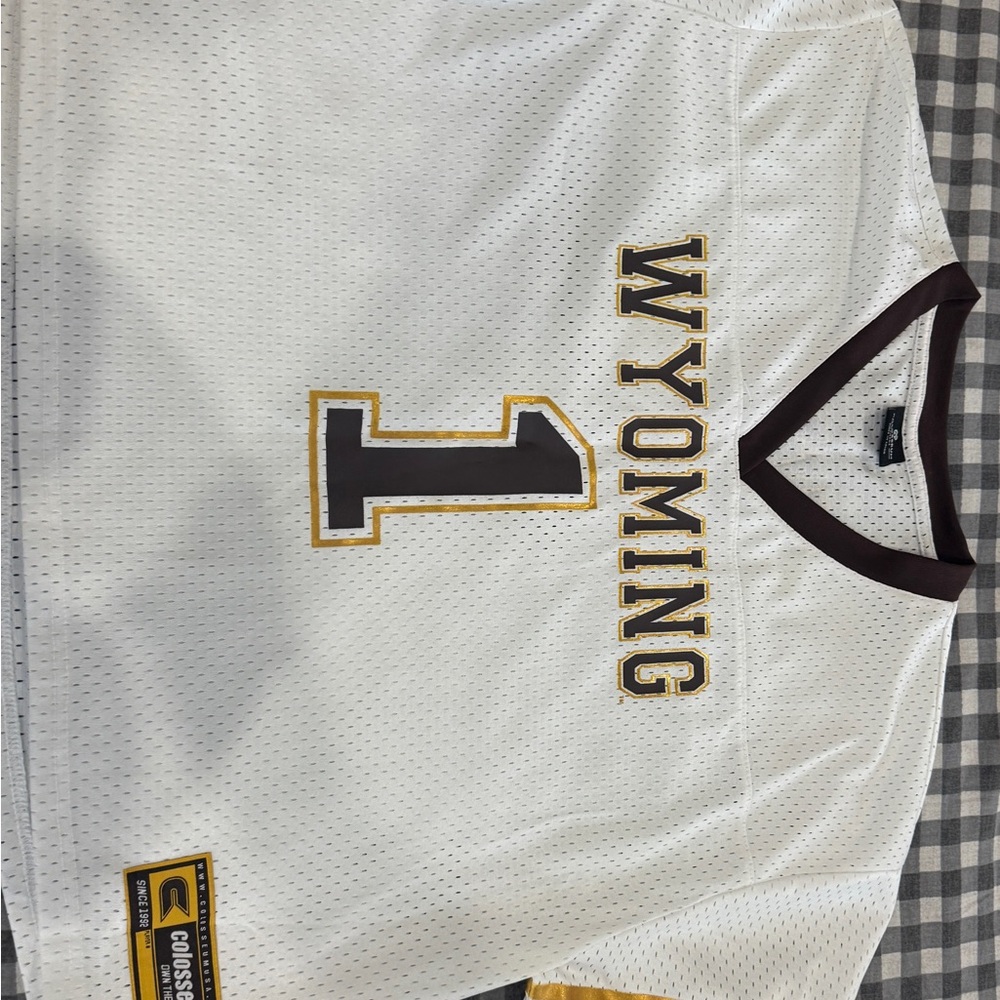 Colosseum Women's White and Brown Jersey